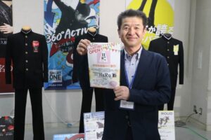 第7回新入学フェスの会場で坂井社長
