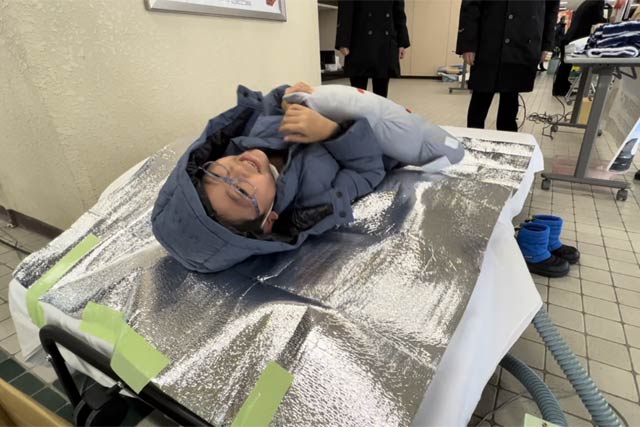 自動起床体験