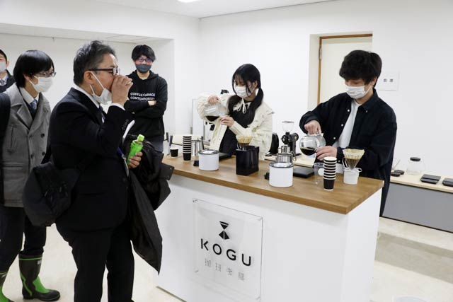 「まちあそび部ブレンド試飲会」