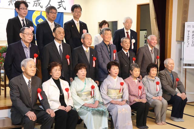 記念写真撮影