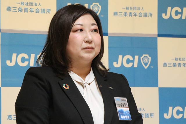 初の女性専務理事の高橋専務理事