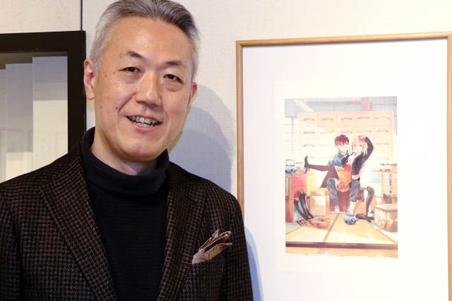 玉川堂の玉川社長