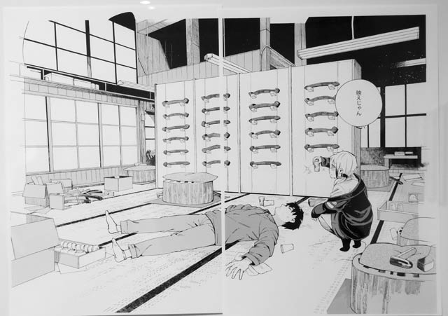 玉川堂の作業場