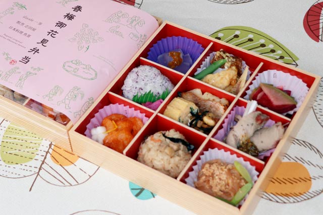 見た目も映える春梅御花見弁当