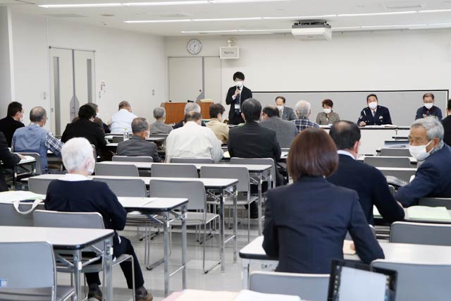 加茂市長選と加茂市議選の立候補予定者説明会