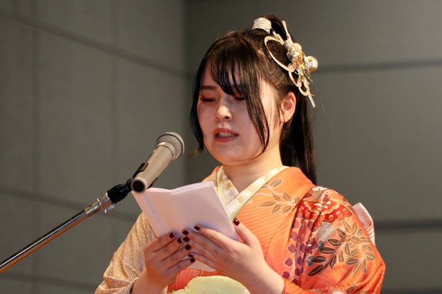 松下さんの「二十歳のことば」