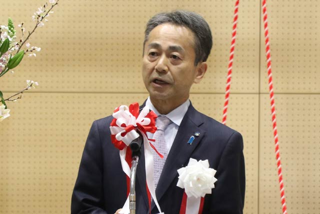 井畑胎内市長