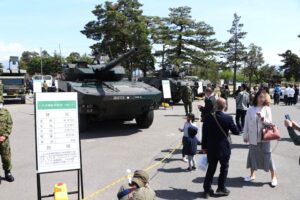 陸上自衛隊新発田駐屯地で4年ぶりの一般開放