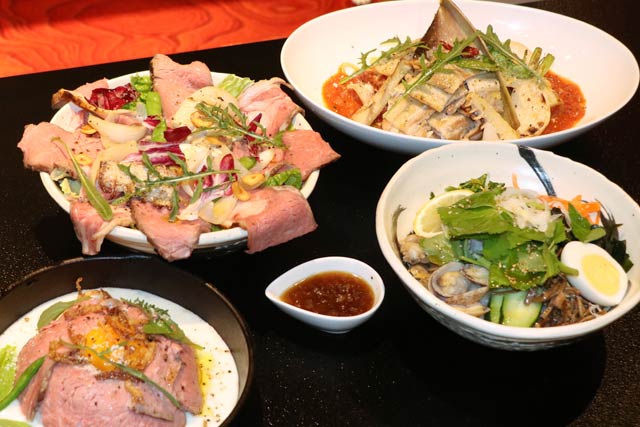 寄付金付きの季節限定ランチ