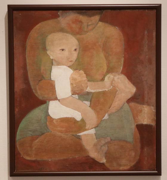 「母子像」1952年