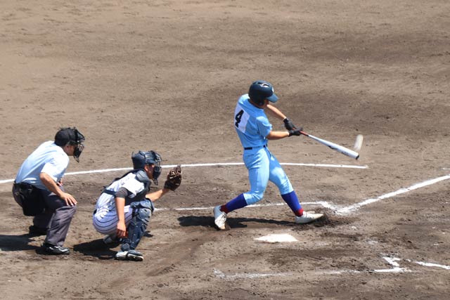 帝京長岡にも決して負けていなかった加茂暁星の打線