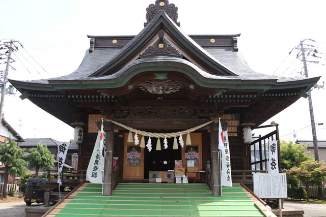 20、21日と春季祭礼の燕・戸隠神社