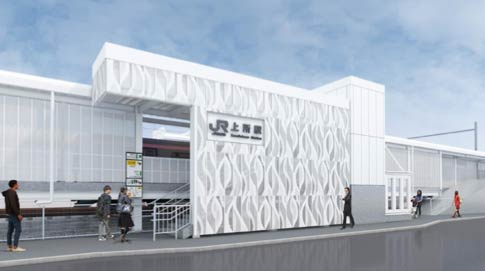 上所駅のイメージ図