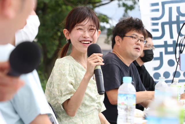 昨年の「TSUBAME チャンピオン」で爆食いを披露したおごせ綾さん