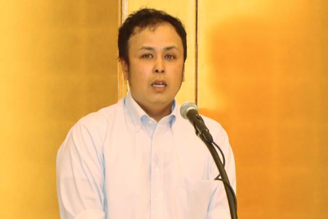 天果糖逸出荷販売協議会の金子協議会長