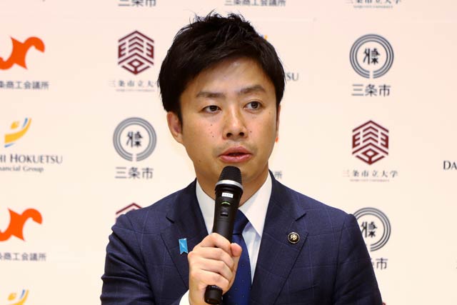 三条市・滝沢亮市長