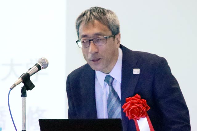 長岡技術科学大学・高橋修副学長の講演