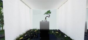 「Discover TSUBAME SANJO」で三条商工会議所青年部が行う鍛冶と造園を融合させたアート展示「共存と再興」のイメージ