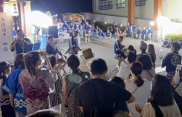 太鼓演奏など