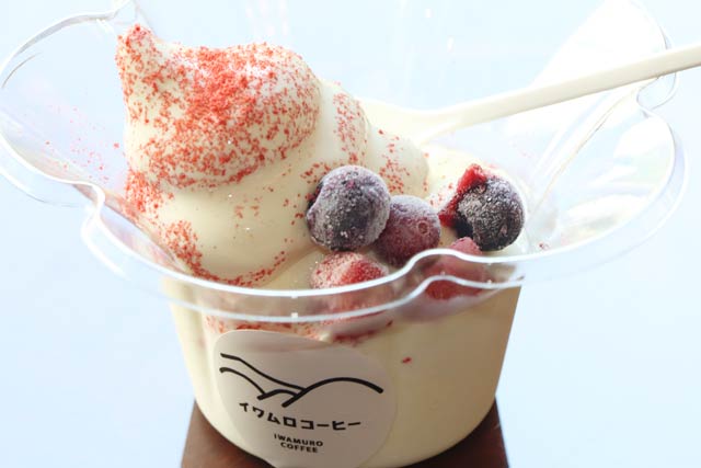 カフェ「イワムロコーヒー」のメニュー
