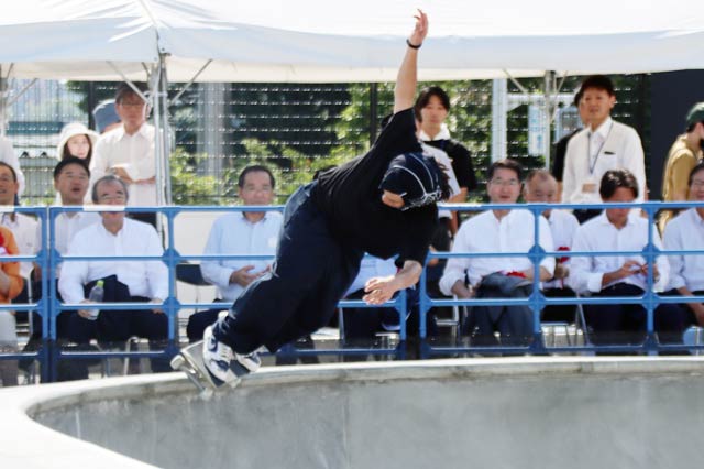 平野歩夢選手のトリック