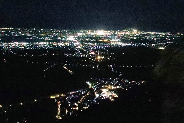 燕三条方面の夜景