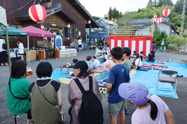 曲谷地区の盆踊り大会