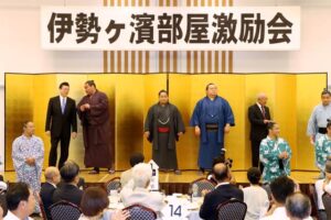 伊勢ヶ浜部屋が来年は5年ぶりに弥彦で夏合宿へ