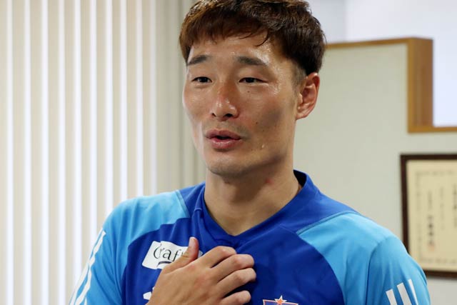田上大地選手