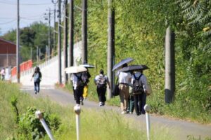 三条市は最高気温37.7度