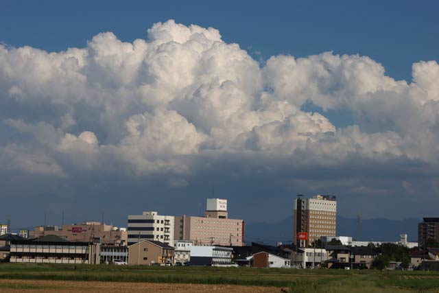 17日午後の入道雲