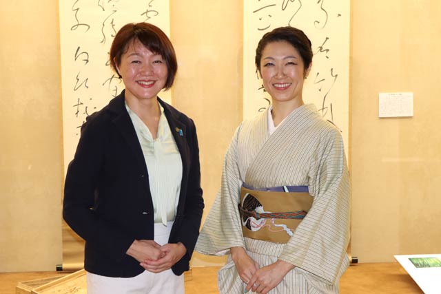 藤田加茂市長と泉田さん