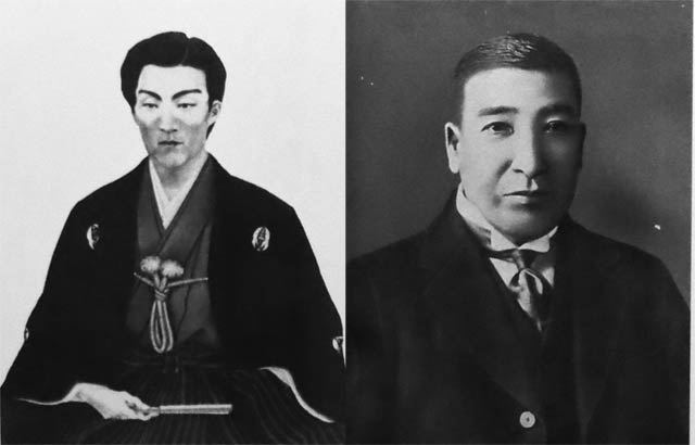 左から滝沢市長、栗林和徳さん、宜徳さん