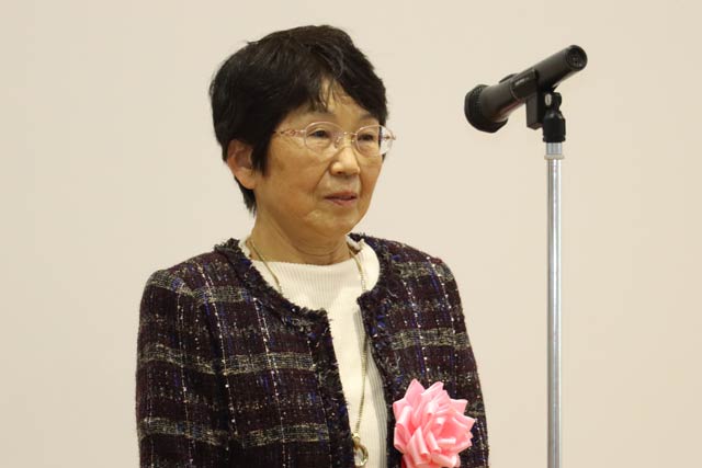 燕市農村地域生活アドバイザー連絡会の岩野幸子会長