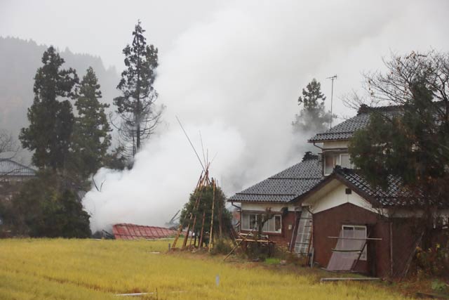 火災現場