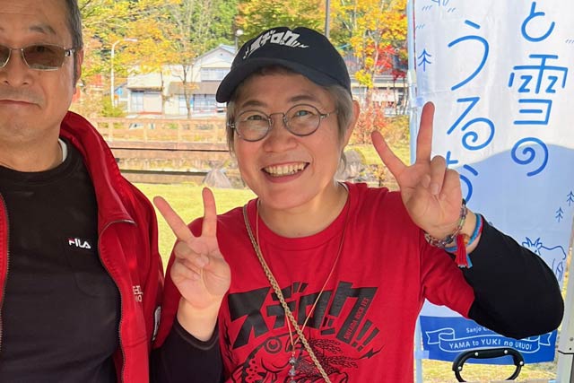 「azusa HAPPY マルシェ」を主催する丸山梓さん