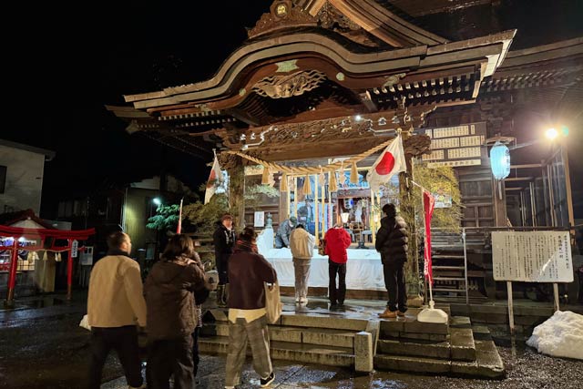 戸隠神社の二年参り