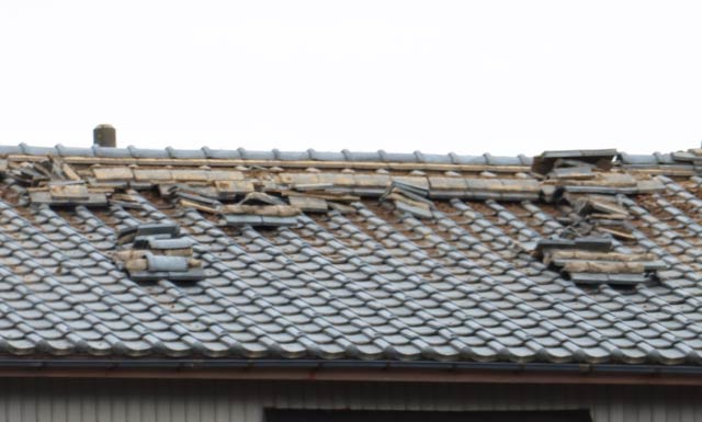 分水地区の被害状況