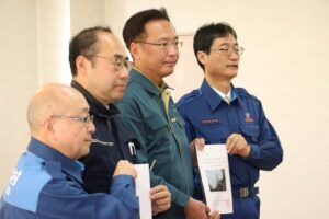 【国定環境政務官に要望】能登半島地震で煙突が傾いたごみ処理施設の災害復旧に伴う財政支援を 燕・弥彦総合事務組合