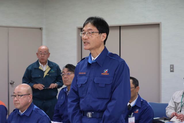 要望を述べる鈴木燕市長