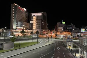 2022年5月撮影の高岡市・高岡駅前