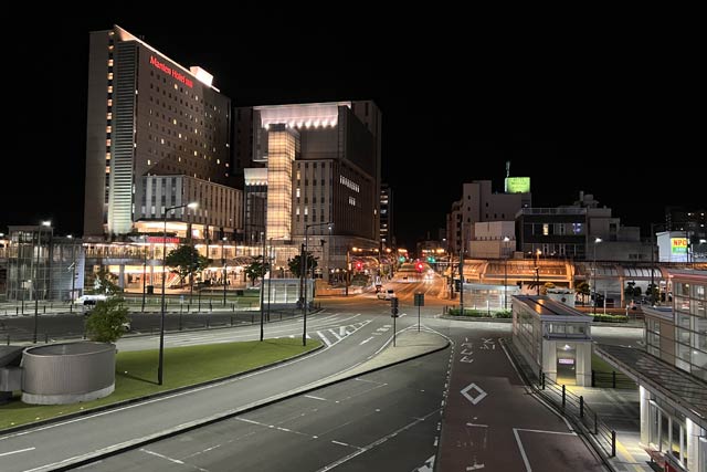 2022年5月撮影の高岡市・高岡駅前
