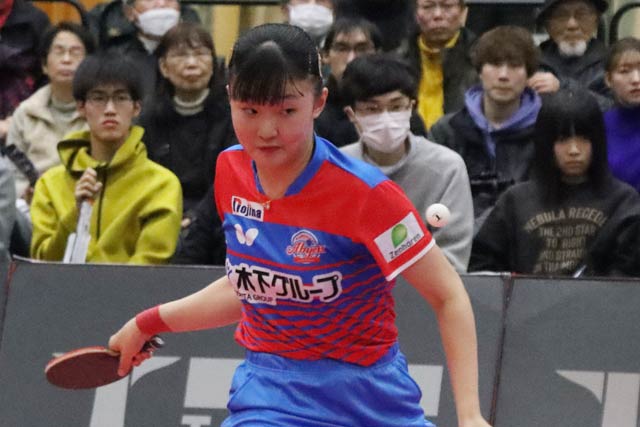 張本美和選手