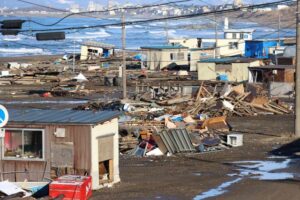 【ドットコラム】1カ月前に訪れていたなおえつ海水浴場は津波にのまれて
