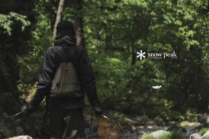 Snow Peak × TONEDTROUT 2024コラボアイテムが16日発売