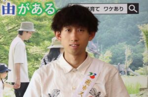 昨年8月23日の燕市スポーツ大使就任式のときの岸本選手