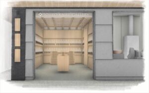 藤次郎ナイフギャラリー大阪店のイメージ図