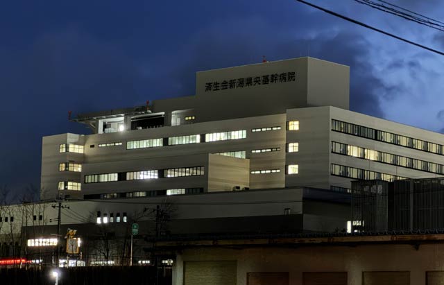 1日夜は光る文字看板は点灯せず
