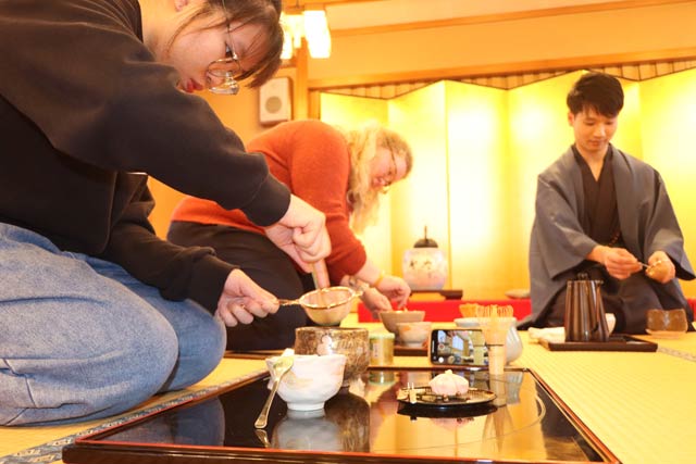 抹茶体験