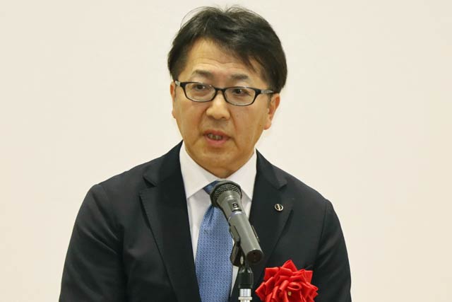 野水社長のあいさつ